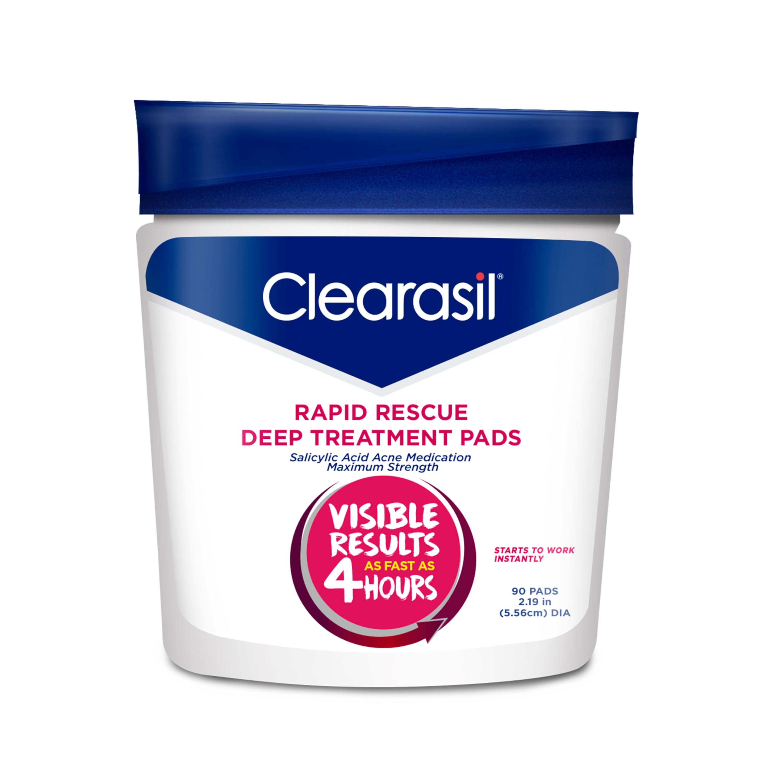 Amazon.com: Clearasil Rapid Rescue Deep Treatment Acne Face Pads